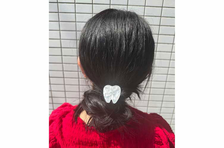 TEETH HAIR TIE (ﾍｱｺﾞﾑ)
